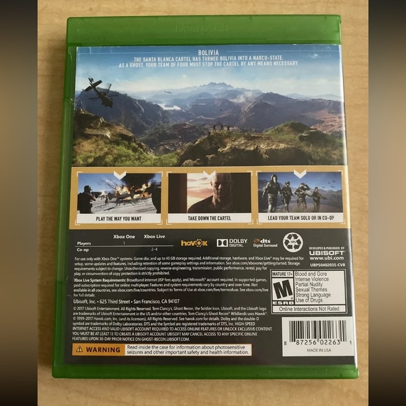 Ghost Recon Wildlands Xbox One - Picture 2 of 3